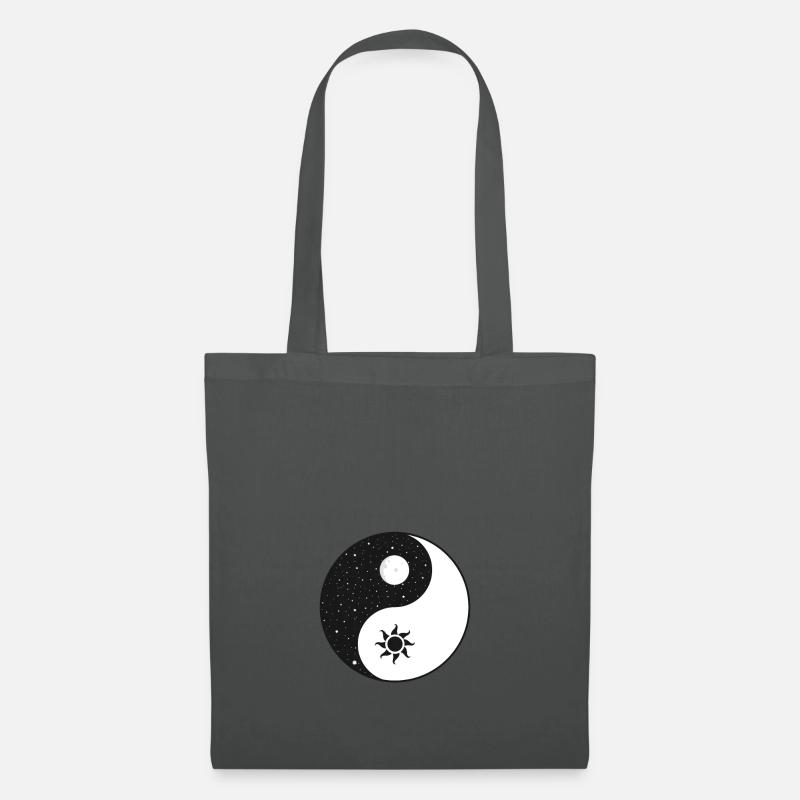 Yin yang - Stoffbeutel - Graphite