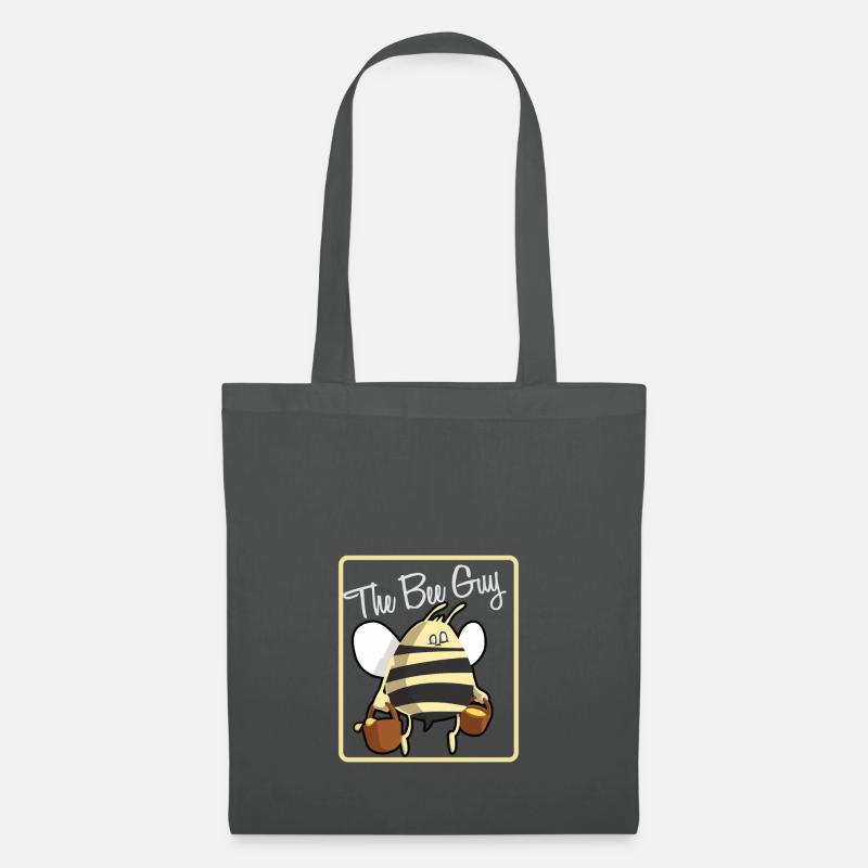 the bee guy - Stoffbeutel - Graphite
