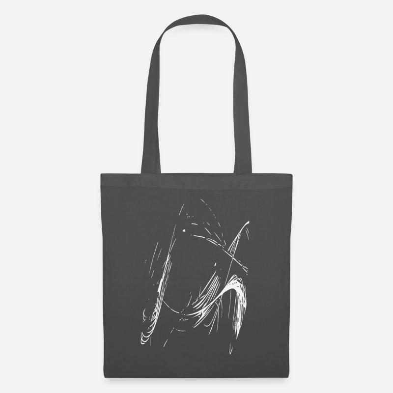 abstract - Tote Bag - graphite grey