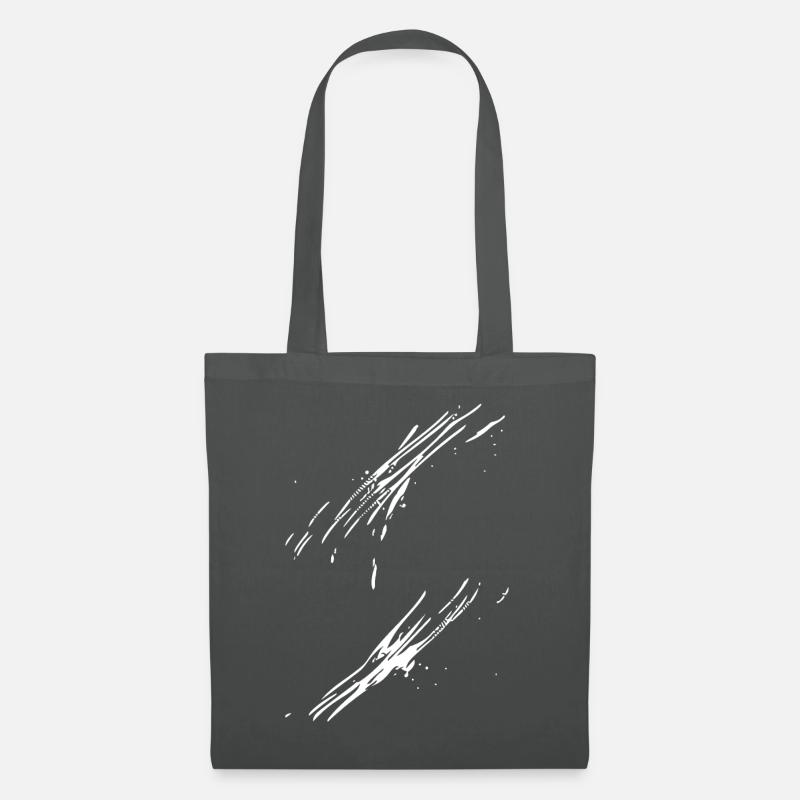 Abstrakt - Stoffbeutel - Graphite