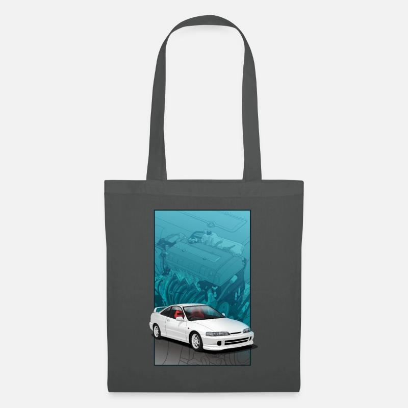 Integra DC2 (JDM) - Tote Bag - graphite grey