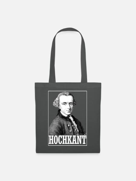 Kant Philosoph Meme Studium Nerd Geschenk Kreativ - Stoffbeutel - Graphite