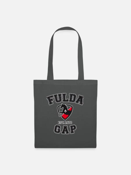 Fulda Gap Pferd Emblem Est 1970 - Stoffbeutel - Graphite