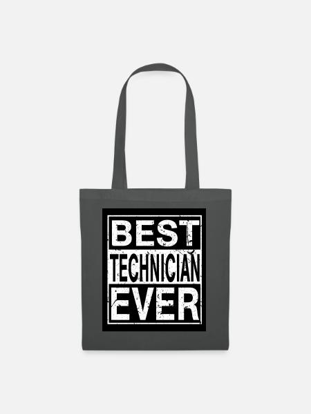 Techniker Bester Techniker - Stoffbeutel - Graphite