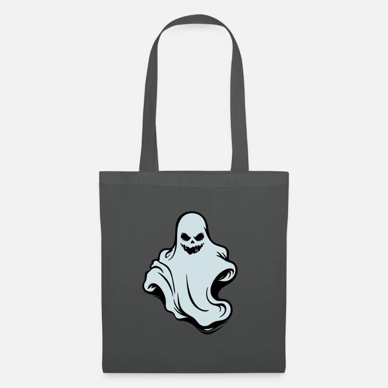 Der Geist - the ghost - Stoffbeutel - Graphite