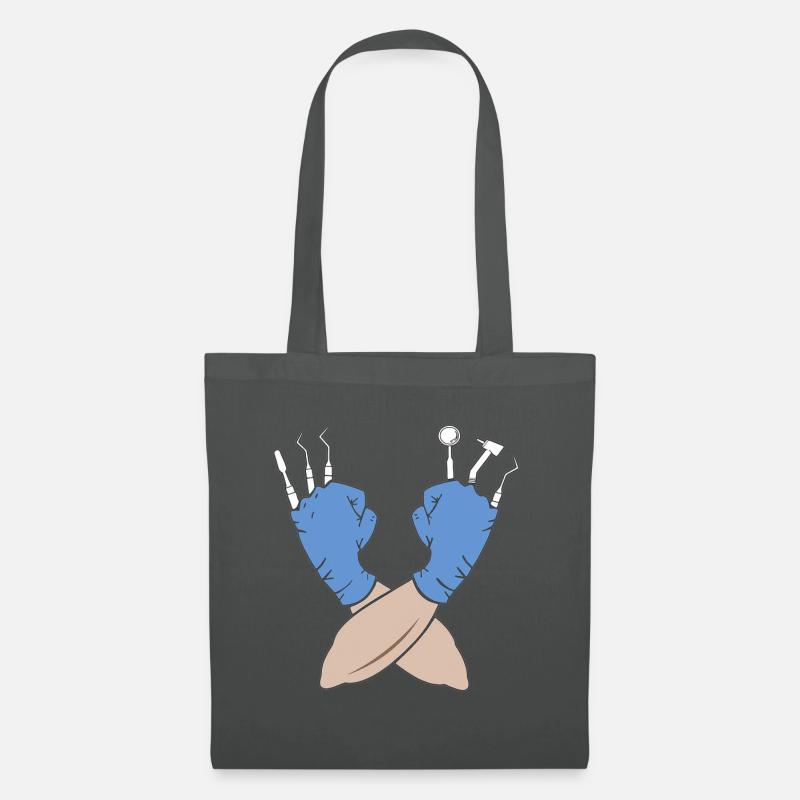 Dental Wolverine Dentist - Stoffbeutel - Graphite