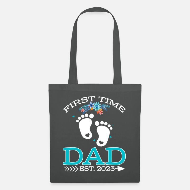 First Time Dad 2023 - Tote Bag - graphite grey