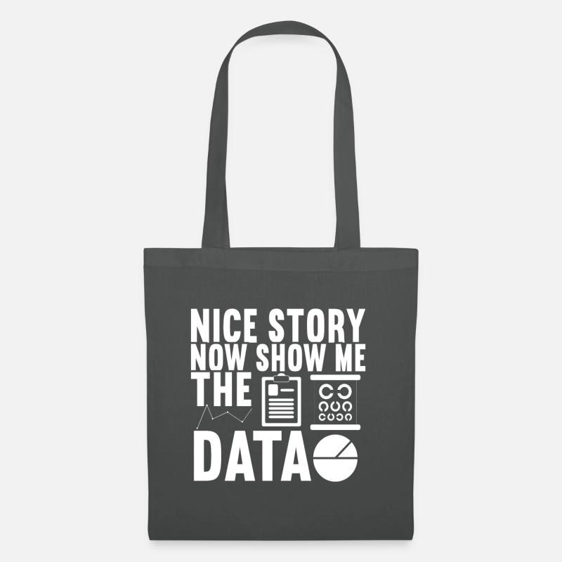 Data Scientist Data Analyst - Sac en tissu - gris graphite