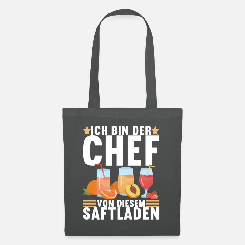 Abteilungsleiter Chef - Stoffbeutel - Graphite