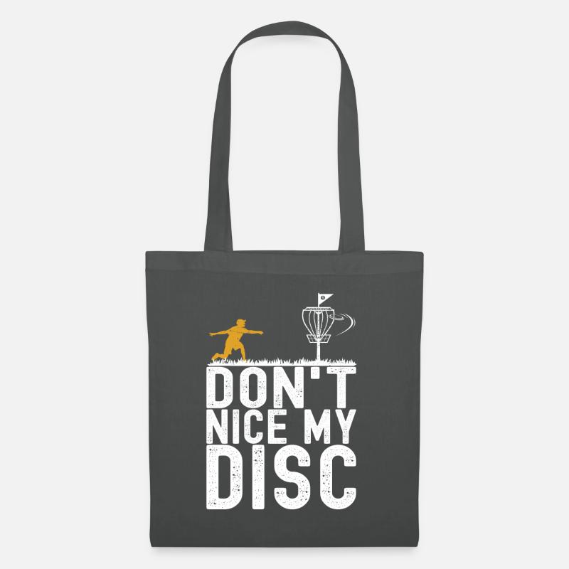 Disc Golf Disc Golfer - Stoffbeutel - Graphite