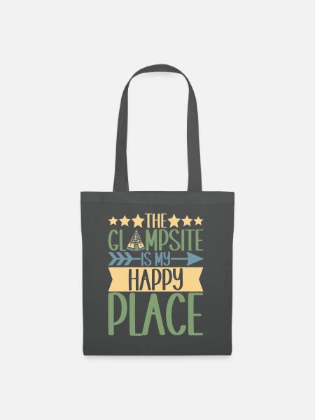 Glamping Glamper - Stoffbeutel - Graphite