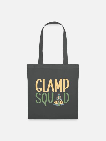 Glamping Glamper - Stoffbeutel - Graphite