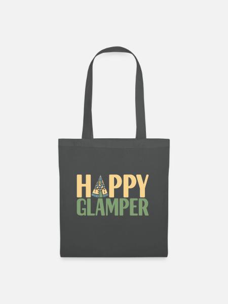Glamping Glamper - Stoffbeutel - Graphite