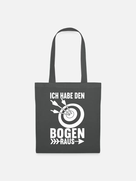 Bogenschießen Bogenschütze - Stoffbeutel - Graphite