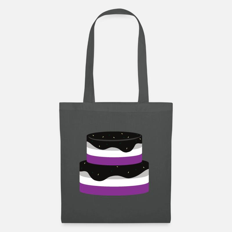 Asexuell Ace - Stoffbeutel - Graphite