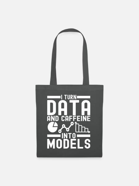 Data Science Datenanalyst - Stoffbeutel - Graphite