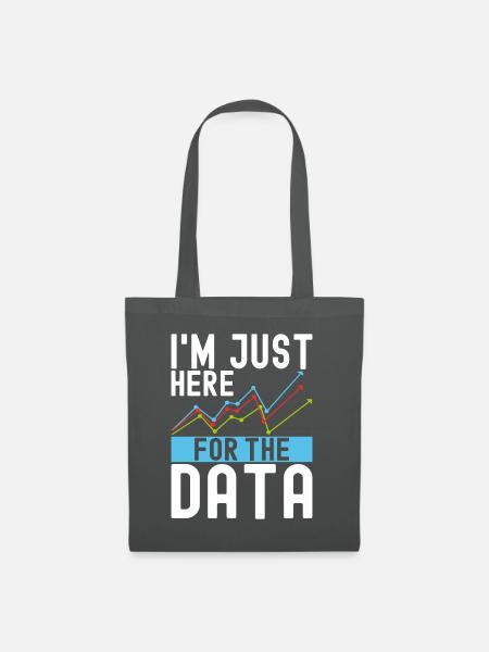 Data Science Datenanalyst - Stoffbeutel - Graphite