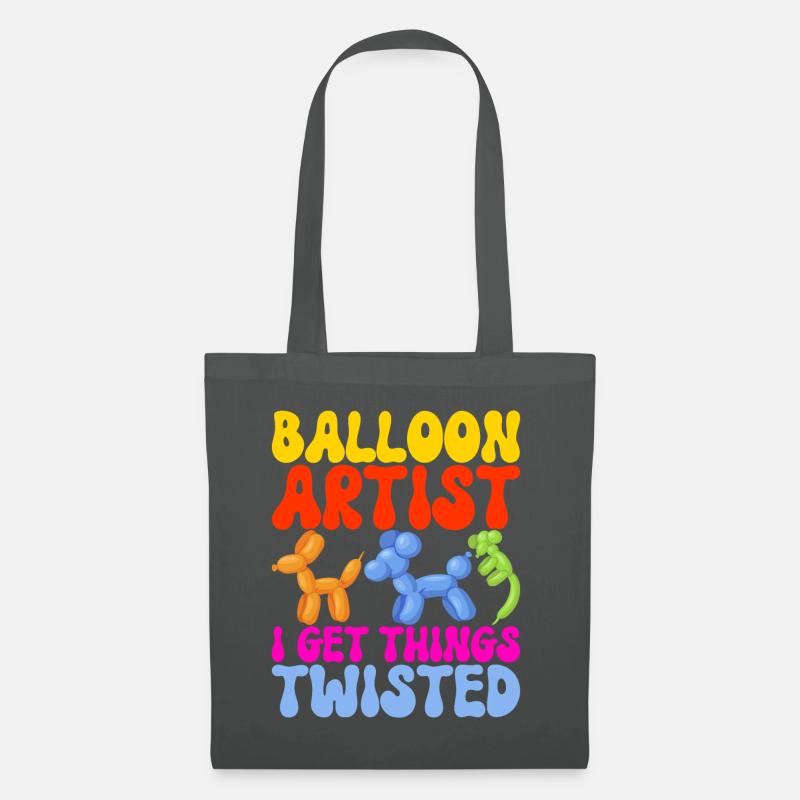Ballontier Balloon Twisting - Stoffbeutel - Graphite