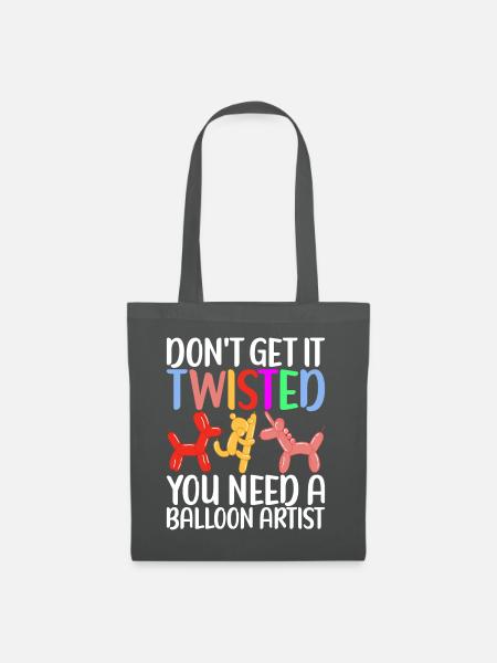 Ballontier Balloon Twisting - Stoffbeutel - Graphite