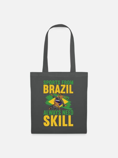 Capoeira Capoeirista - Stoffbeutel - Graphite