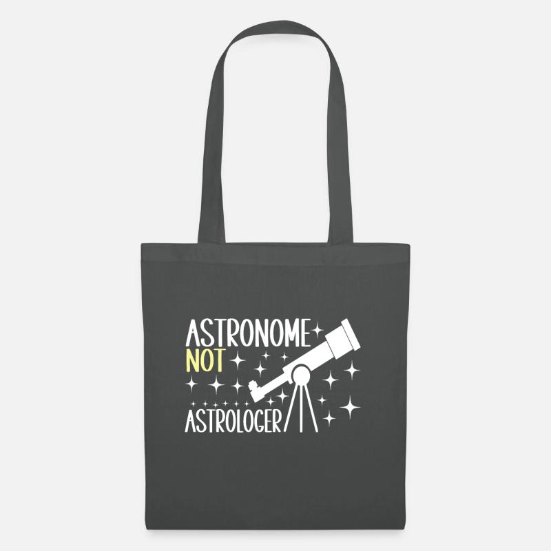 Astronom Astronomie - Stoffbeutel - Graphite