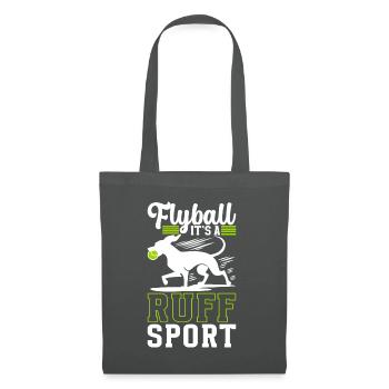 Flyball Sports canins - Sac en tissu - gris graphite - Devant