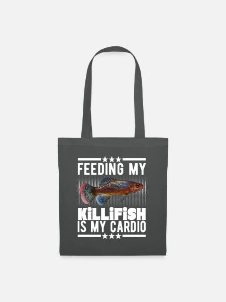 Killifisch Eierlegender Zahnkrapfen Aquarium - Stoffbeutel - Graphite