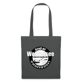 Lake Weissensee - Tote Bag - graphite grey - Front