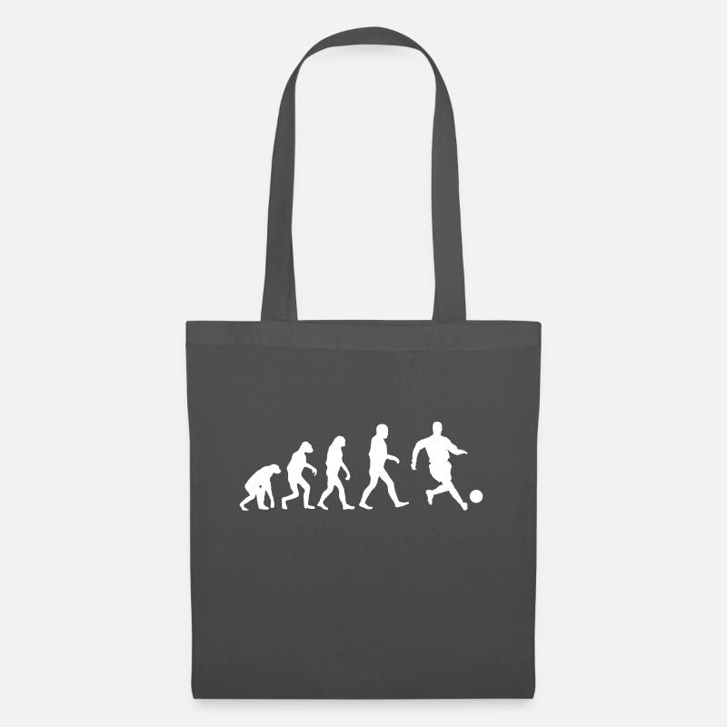 Football Evolution logo - Stoffbeutel - Graphite