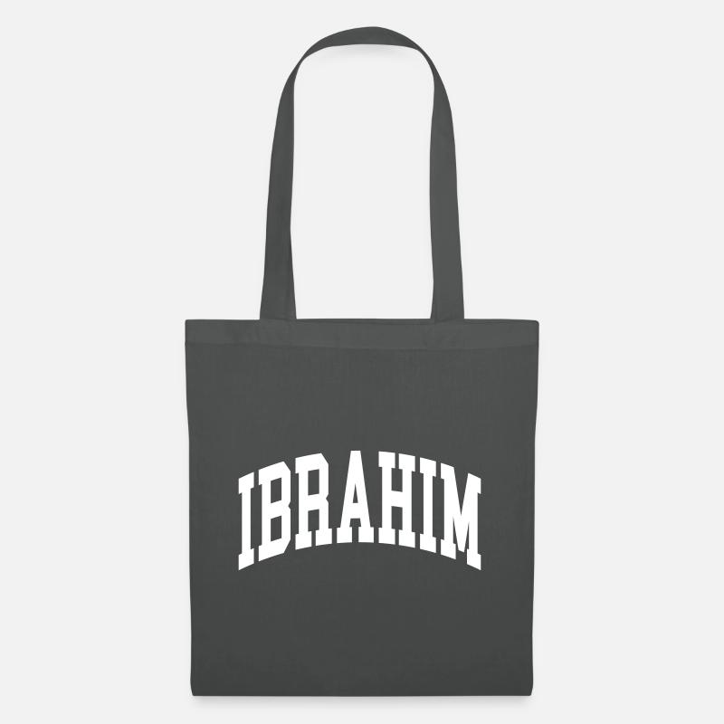 Ibrahim - Stoffbeutel - Graphite