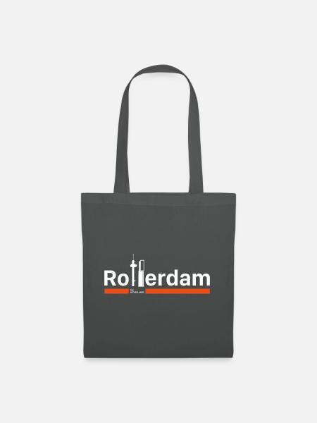 Rotterdam - Stoffbeutel - Graphite