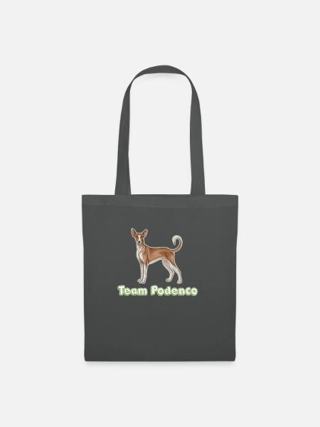 Team podenco - Stoffbeutel - Graphite