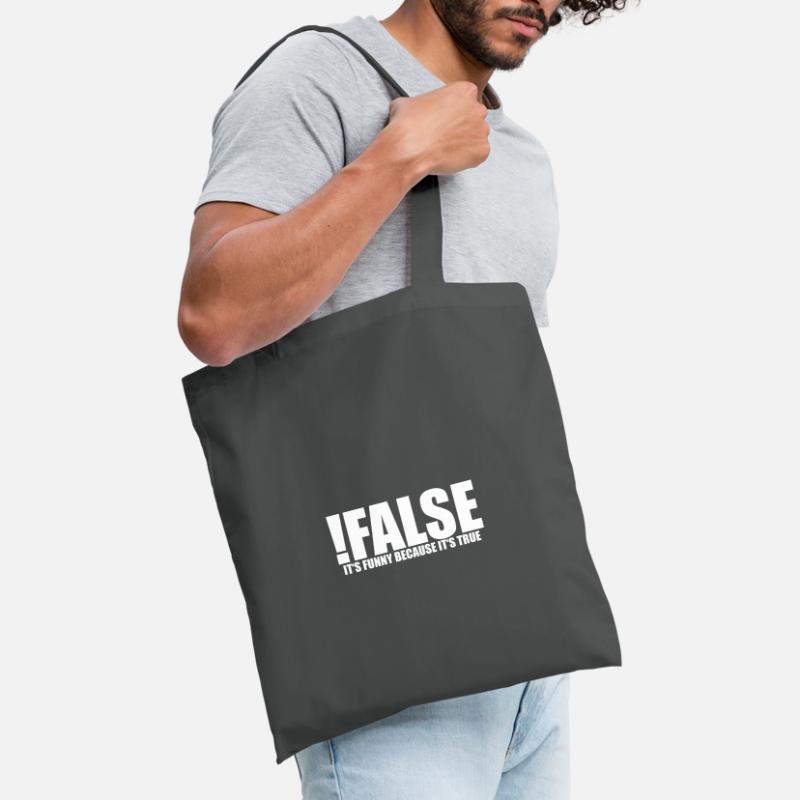 Computer Scientist Computer Science True False True Wrong Tote Bag
