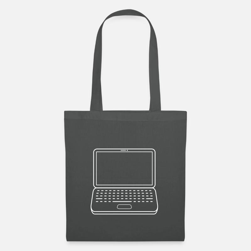 Laptop / notebook / computer - Tote Bag - graphite grey