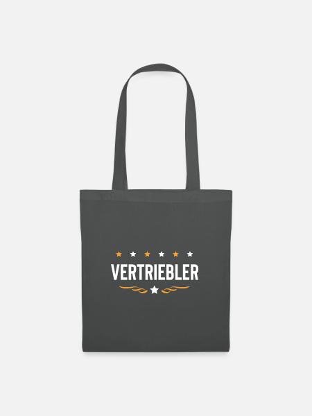 Vertriebler Beruf - Stoffbeutel - Graphite