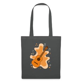 Gitarre - Stoffbeutel - Graphite - Vorne