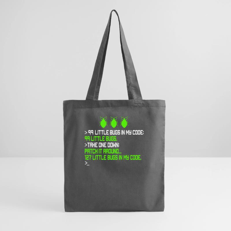 99 Little Bugs in My Code Encoding Debugging Funn Tote Bag