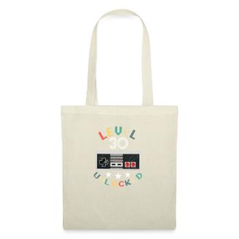 Level 30 Unlocked 30th Birthday Gift Retro Gamer - Tote Bag - nature - Front