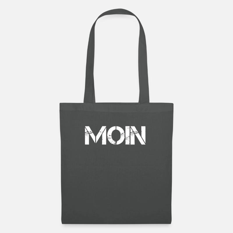 moin - Stoffbeutel - Graphite
