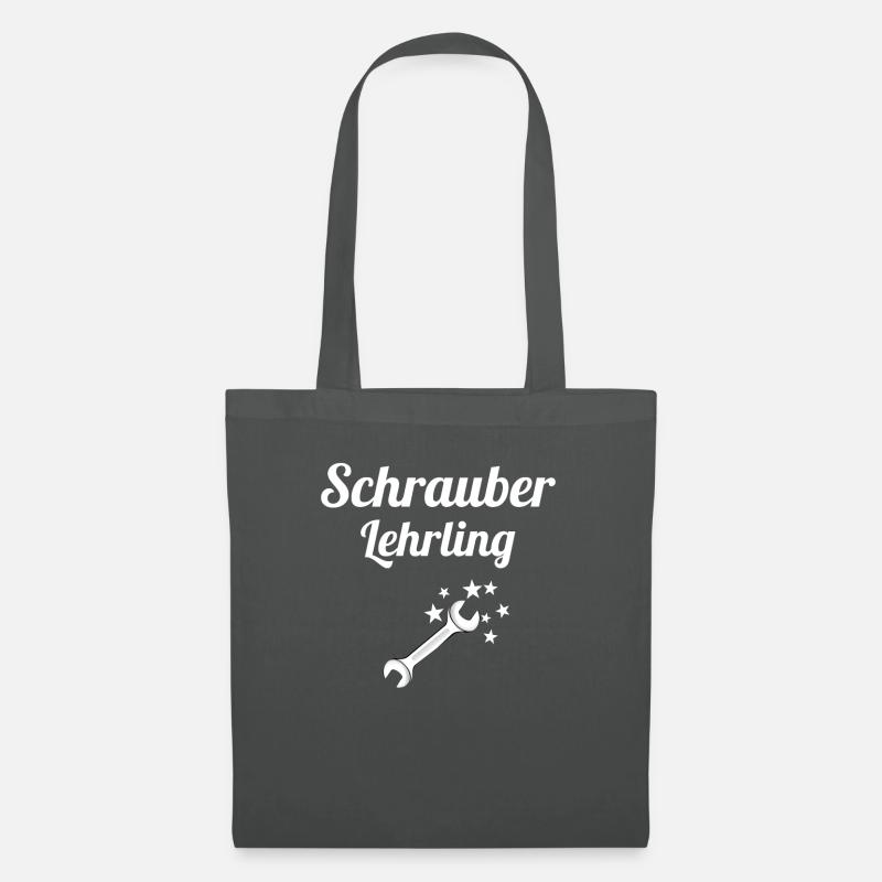 Schrauber Lehrling - Stoffbeutel - Graphite