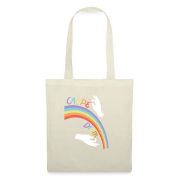 Carpe diem - Sac en tissu - nature - Devant