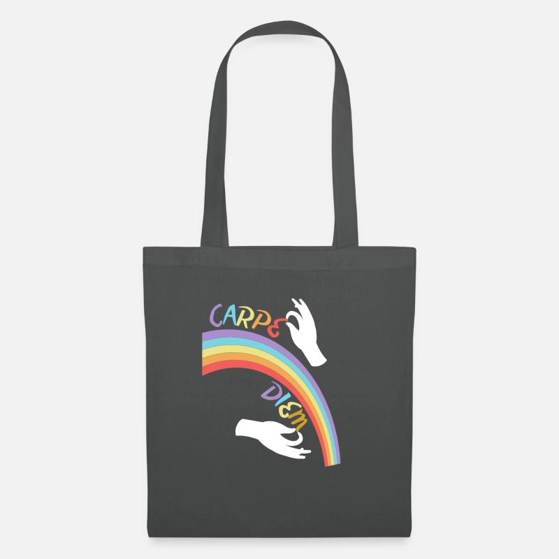 Carpe diem - Tote Bag - graphite grey