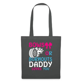 Vater Vatertag Daddy LGBTQ - Stoffbeutel - Graphite - Vorne