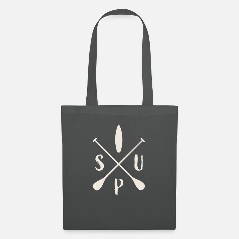 SUP Stand Up Paddling - Stoffbeutel - Graphite
