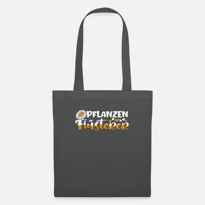 Gänseblume Gänseblümchen Pflanzenflüsterer - Stoffbeutel - Graphite