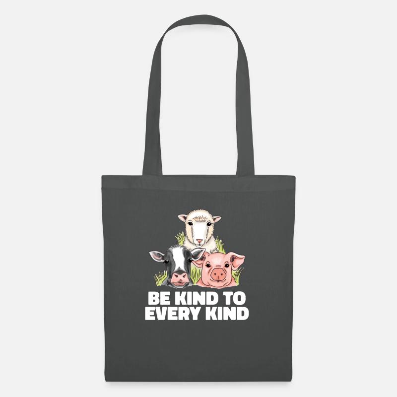 Veggie Lover Veganes Geschenk - Stoffbeutel - Graphite