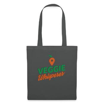Veggie Lover Vegan Gift - Tote Bag - graphite grey - Front