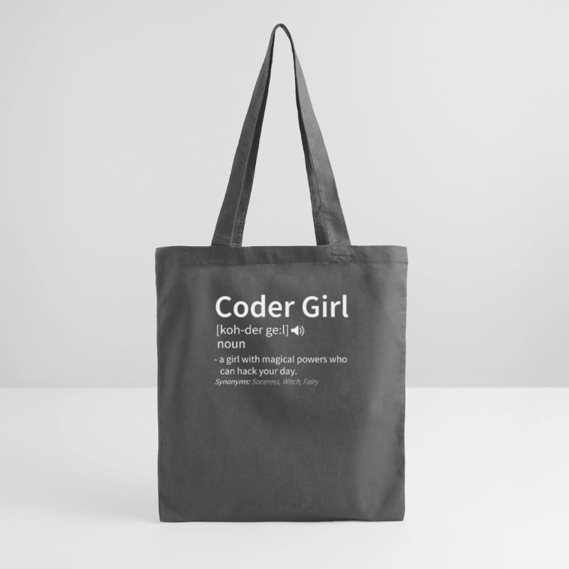 Developer Coder Programmer Girl Tote Bag