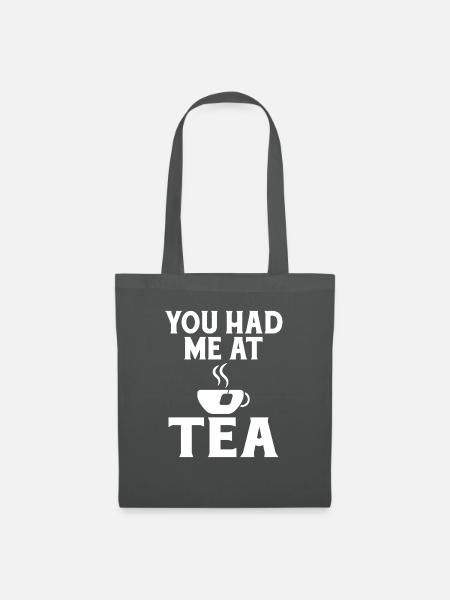 Teeliebhaber Geschenke - Stoffbeutel - Graphite