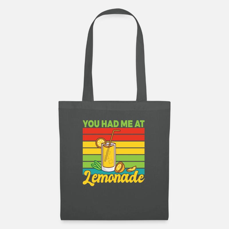 Limonade Geschenkideen - Stoffbeutel - Graphite